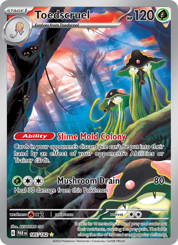 Toedscruel 185/182 - Paradox Rift (Holofoil)