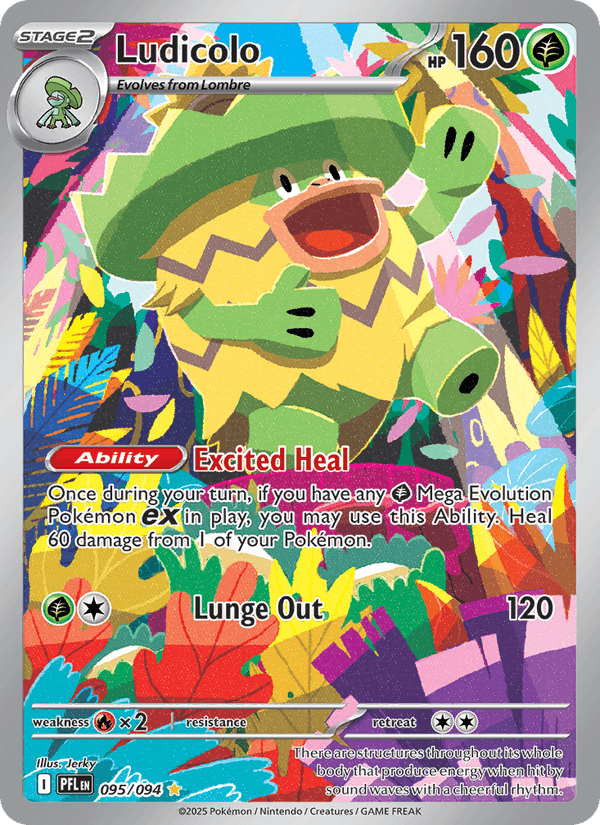 Ludicolo 095/094 - Phantasmal Flames (Holofoil)