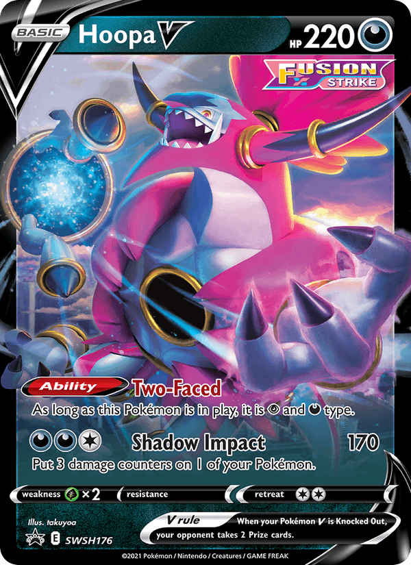 Hoopa V SWSH176 - Sword & Shield Promo (Holofoil)
