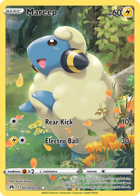 Mareep GG34/GG70 - Crown Zenith: Galarian Gallery (Holofoil)
