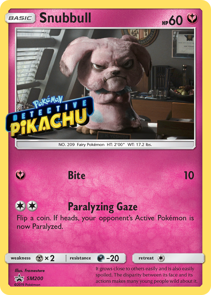 Snubbull SM200 - Sun & Moon Promo (Holofoil)