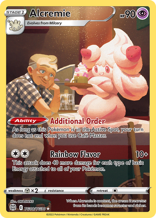 Alcremie TG08/TG30 - Brilliant Stars Trainer Gallery (Holofoil)