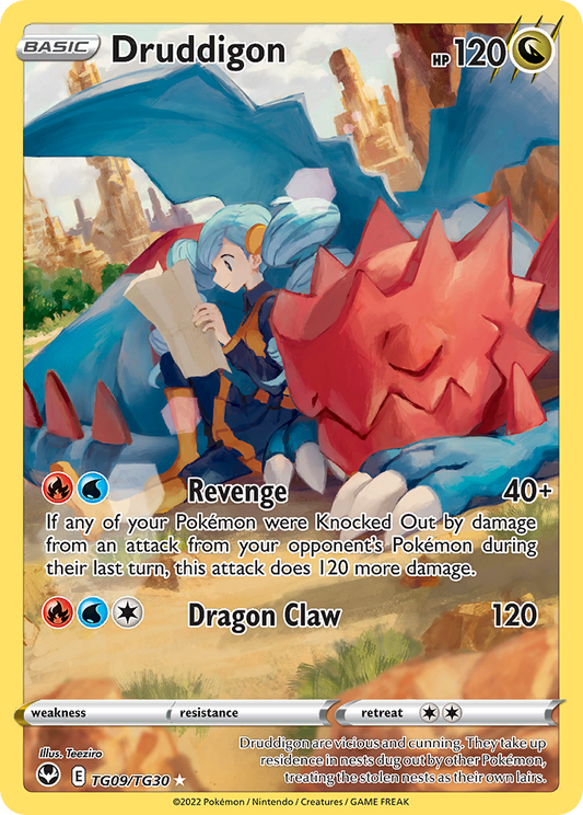 Druddigon TG09/TG30 - Silver Tempest Trainer Gallery (Holofoil)