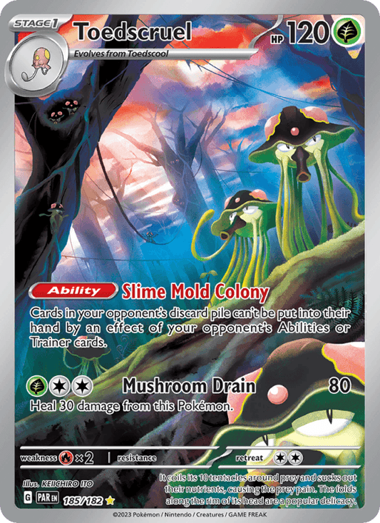 Toedscruel 185/182 - Paradox Rift (Holofoil)