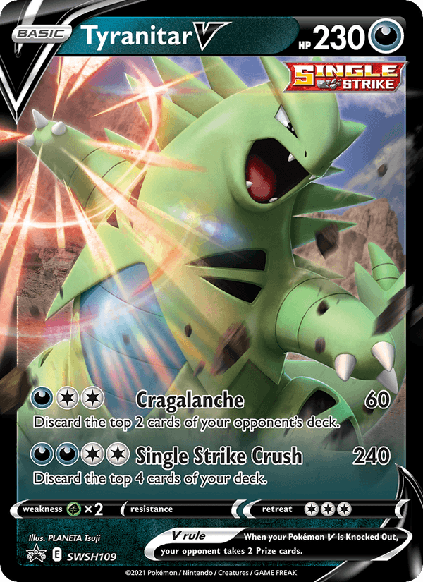 Tyranitar V SWSH109 - Sword & Shield Promo (Holofoil)