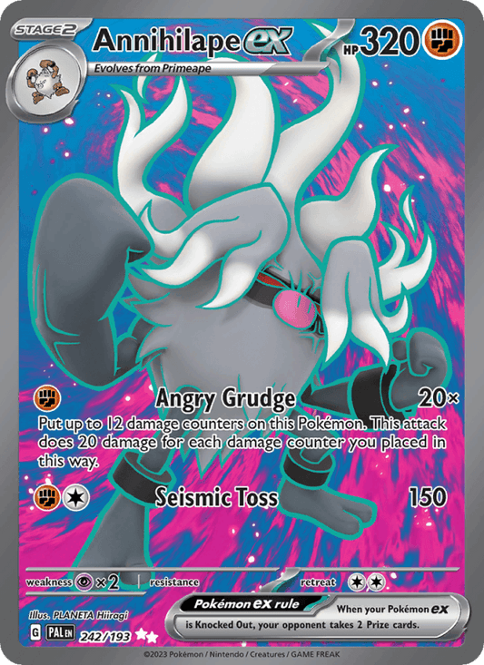 Annihilape ex 242/193 - Paldea Evolved (Holofoil)