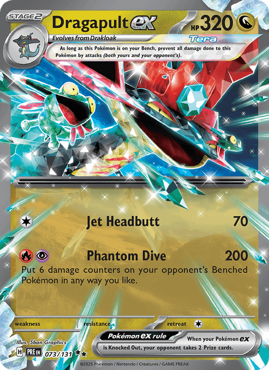 Dragapult ex 073/131 - Prismatic Evolutions (Holofoil)