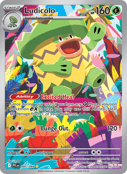 Ludicolo 095/094 - Phantasmal Flames (Holofoil)