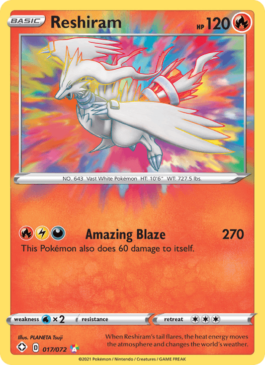 Reshiram 017/072 - Shining Fates (Holofoil)