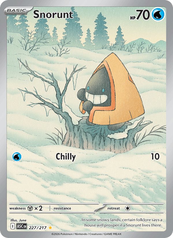 Snorunt 227/217 - Ascended Heroes (Holofoil)