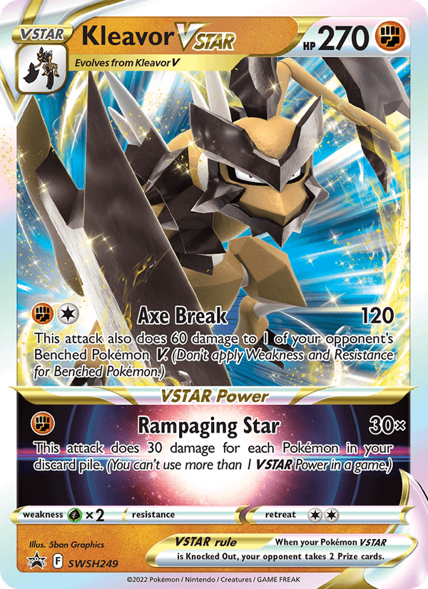 Kleavor VSTAR SWSH249 - Sword & Shield Promo (Holofoil)
