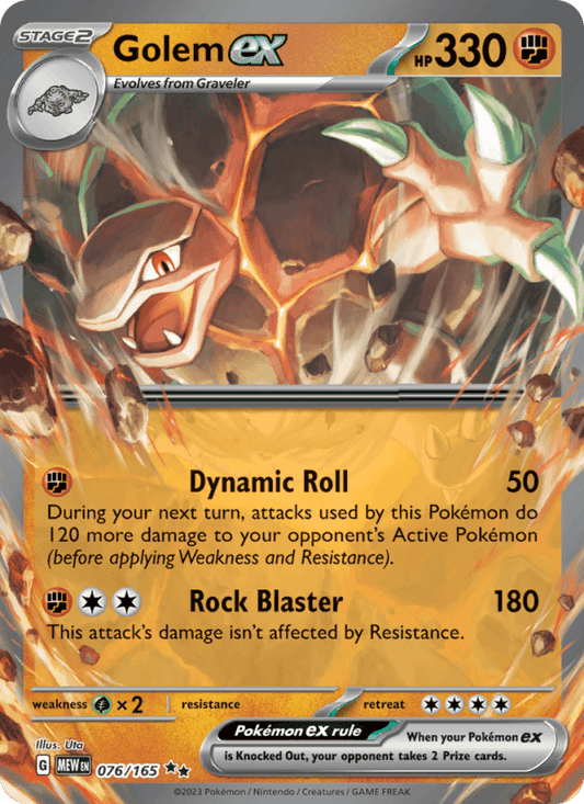 Golem ex 076/165 - SV: 151 (Holofoil)