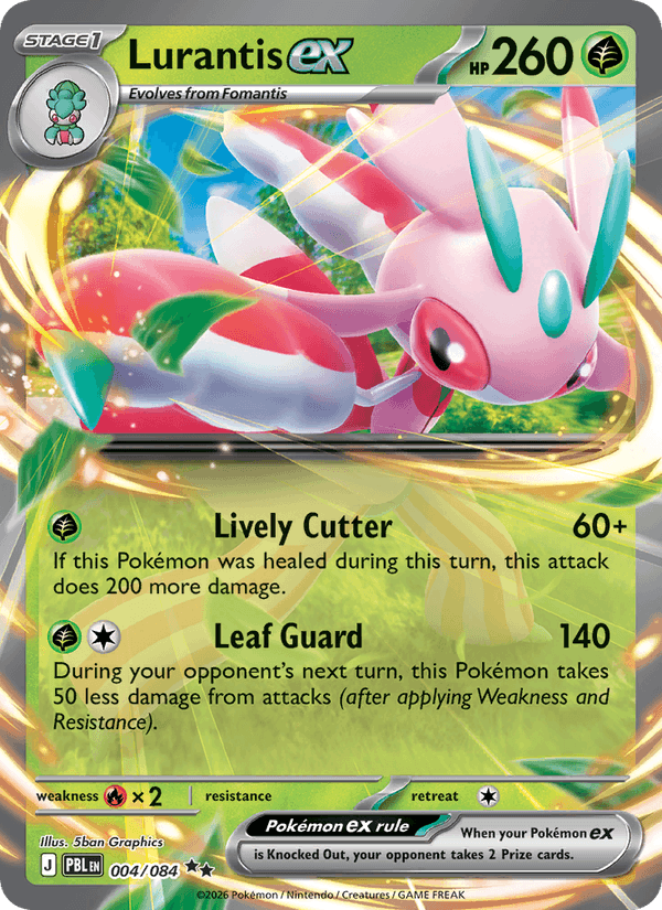 Lurantis ex 004/084 - Pitch Black (Holofoil)