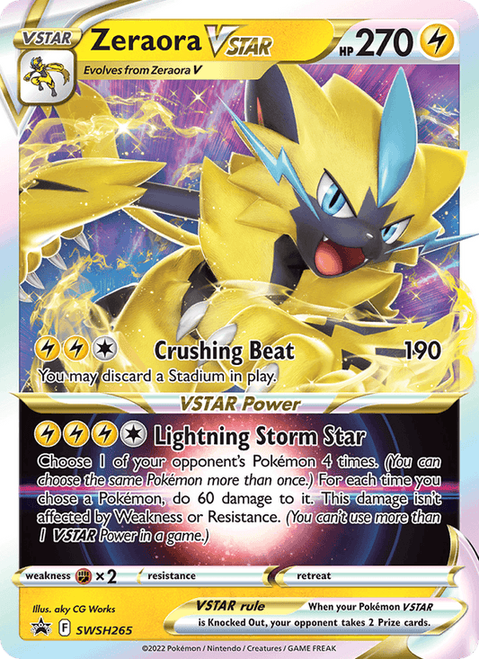 Zeraora VSTAR SWSH265 - Sword & Shield Promo (Holofoil)
