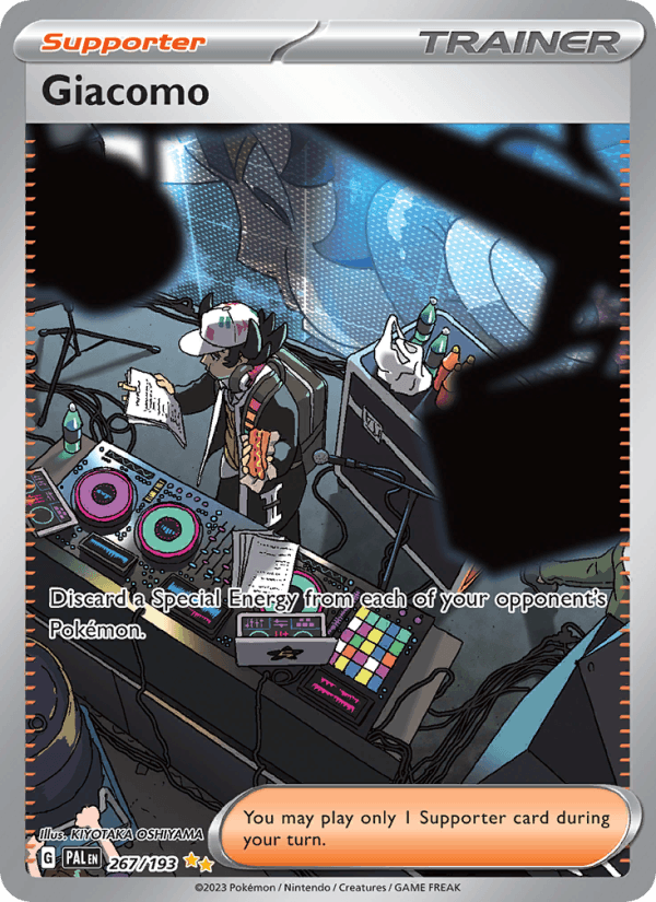 Giacomo 267/193 - Paldea Evolved (Holofoil)