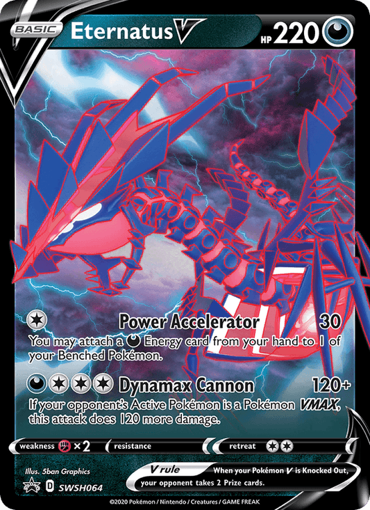 Eternatus V SWSH064 - Sword & Shield Promo (Holofoil)