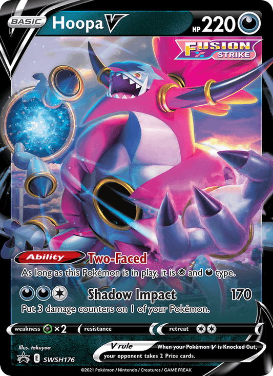 Hoopa V SWSH176 - Sword & Shield Promo (Holofoil)