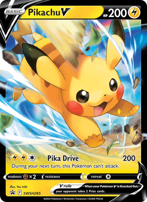 Pikachu V SWSH285 - Sword & Shield Promo (Holofoil)